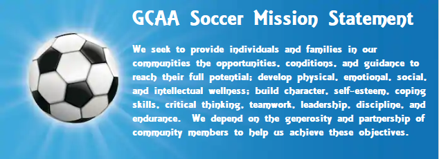 GCAA Soccer Mission Statement